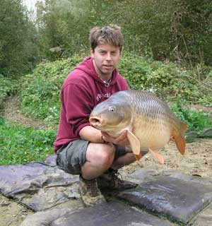 Dave with a big common