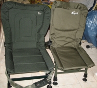 Стулья. Слева Nash Slumber Recliner Chair, справа Carper